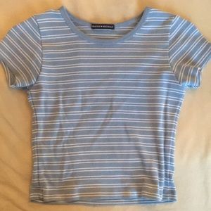 brandy melville striped tee